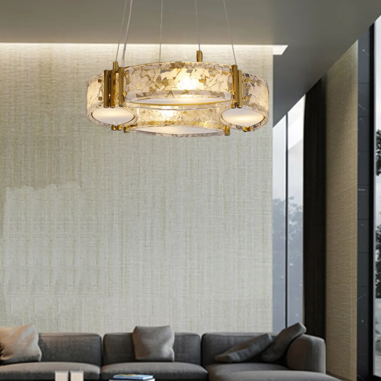 Подвесная люстра ALDORA D50 от ImperiumLoft