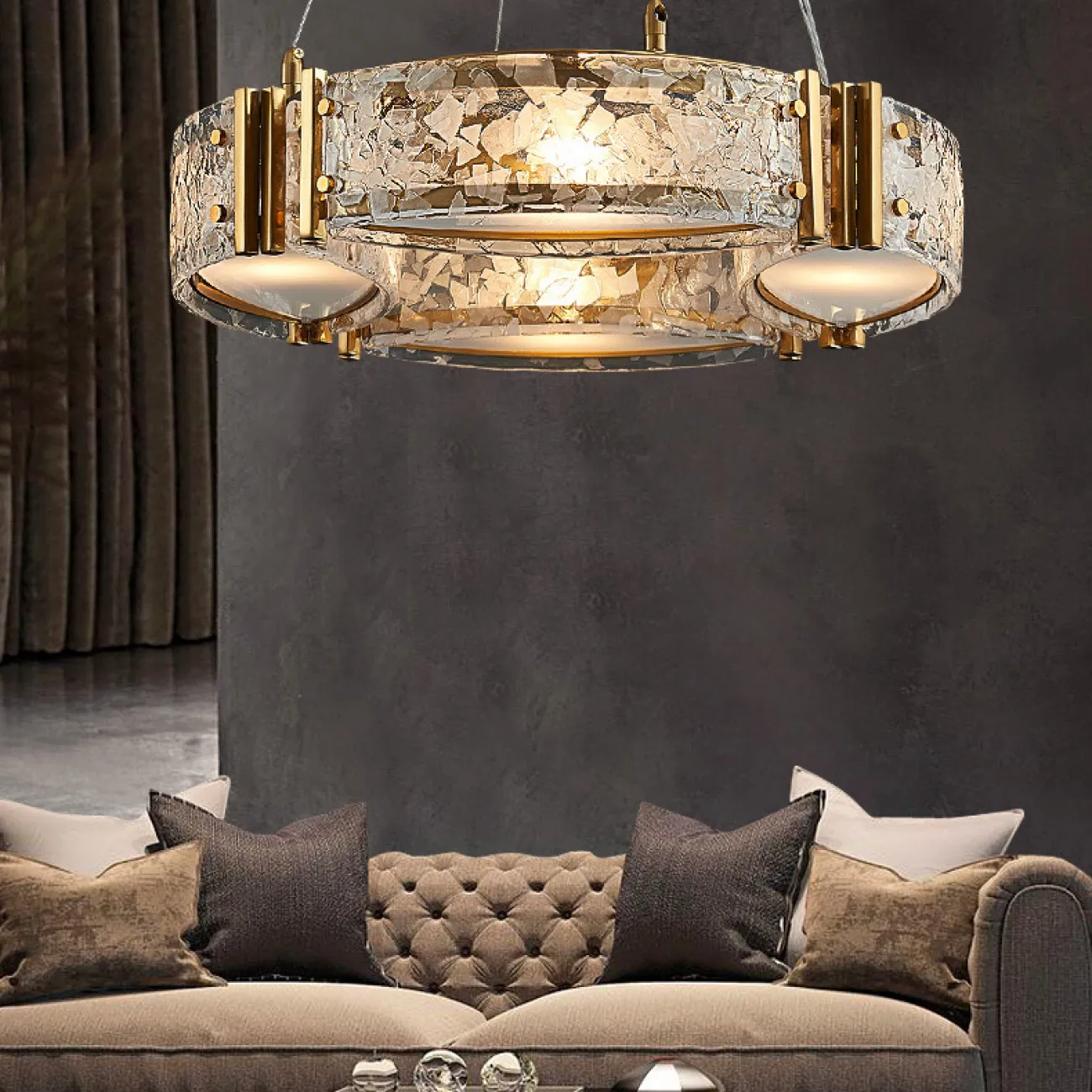 Подвесная люстра ALDORA D50 от ImperiumLoft
