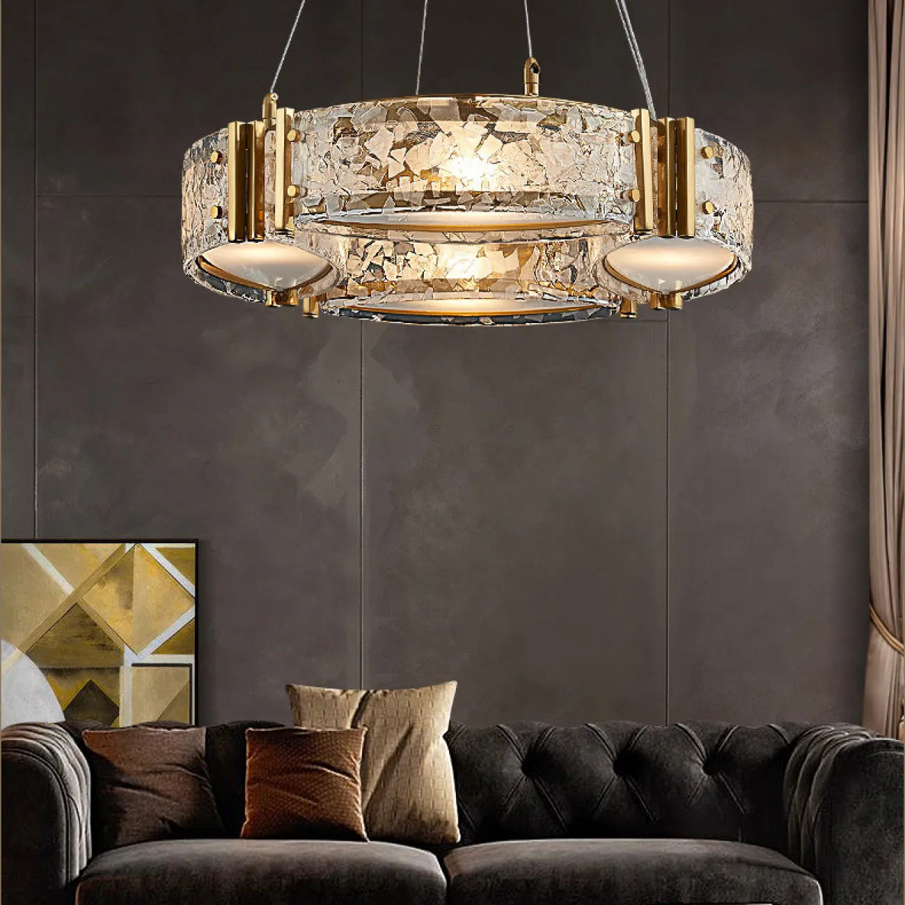 Подвесная люстра ALDORA D50 от ImperiumLoft
