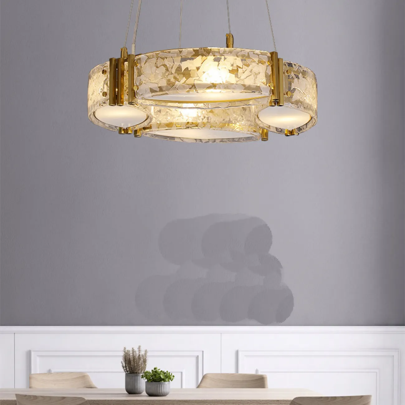 Подвесная люстра ALDORA D50 от ImperiumLoft