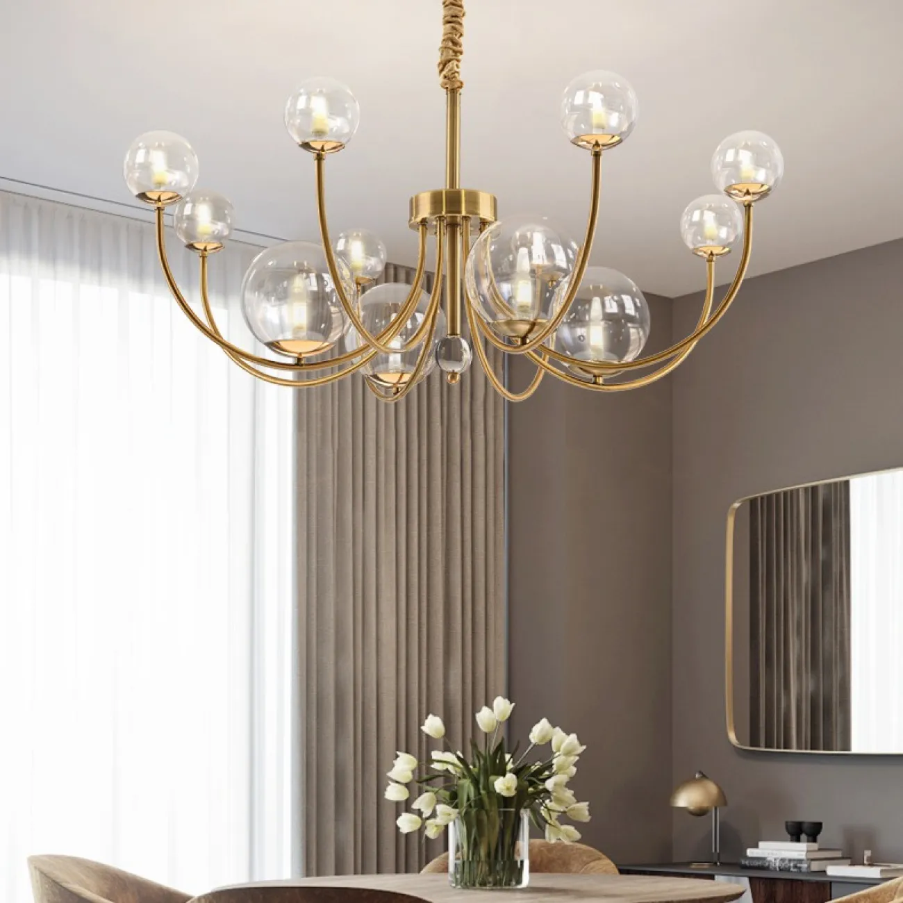 Подвесная люстра LORETA от ImperiumLoft