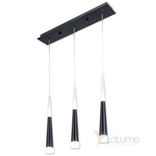 Люстра Vibia Slim Jordi Vilardell Black 3 подвеса designed by Jordi Vilardell Люстра Vibia Slim Jordi Vilardell Black 3 подвеса designed by Jordi Vilardell