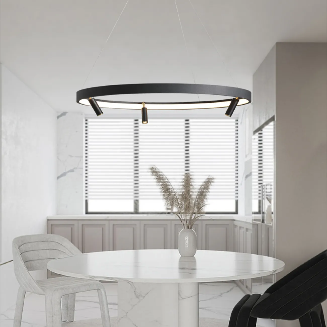 Подвесная люстра RAPID CH D60 Black Brass от ImperiumLoft