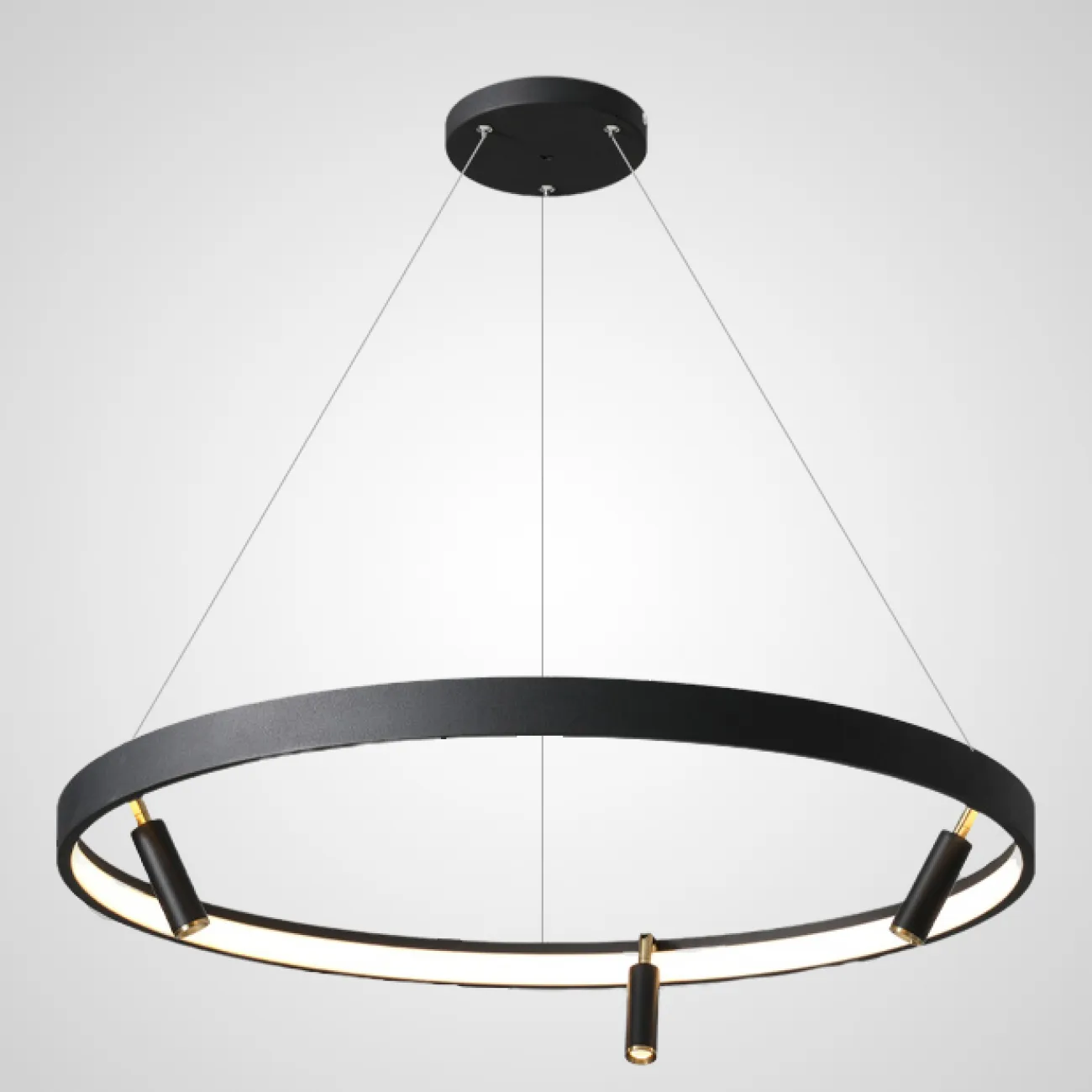 Подвесная люстра RAPID CH D60 Black Brass от ImperiumLoft