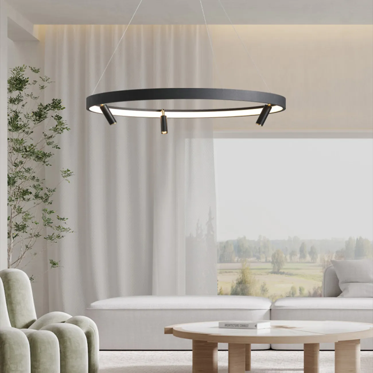 Подвесная люстра RAPID CH D100 Black Brass от ImperiumLoft