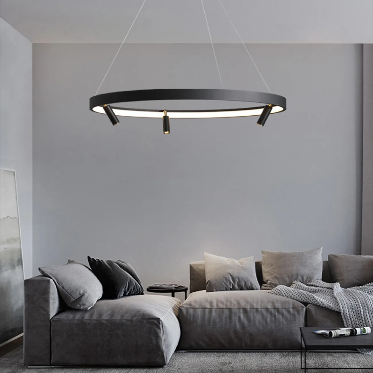 Подвесная люстра RAPID CH D60 Black Brass от ImperiumLoft