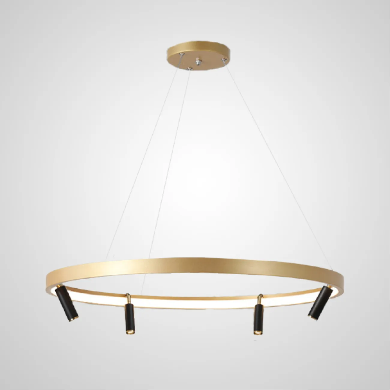 Подвесная люстра RAPID CH D100 Black Brass от ImperiumLoft