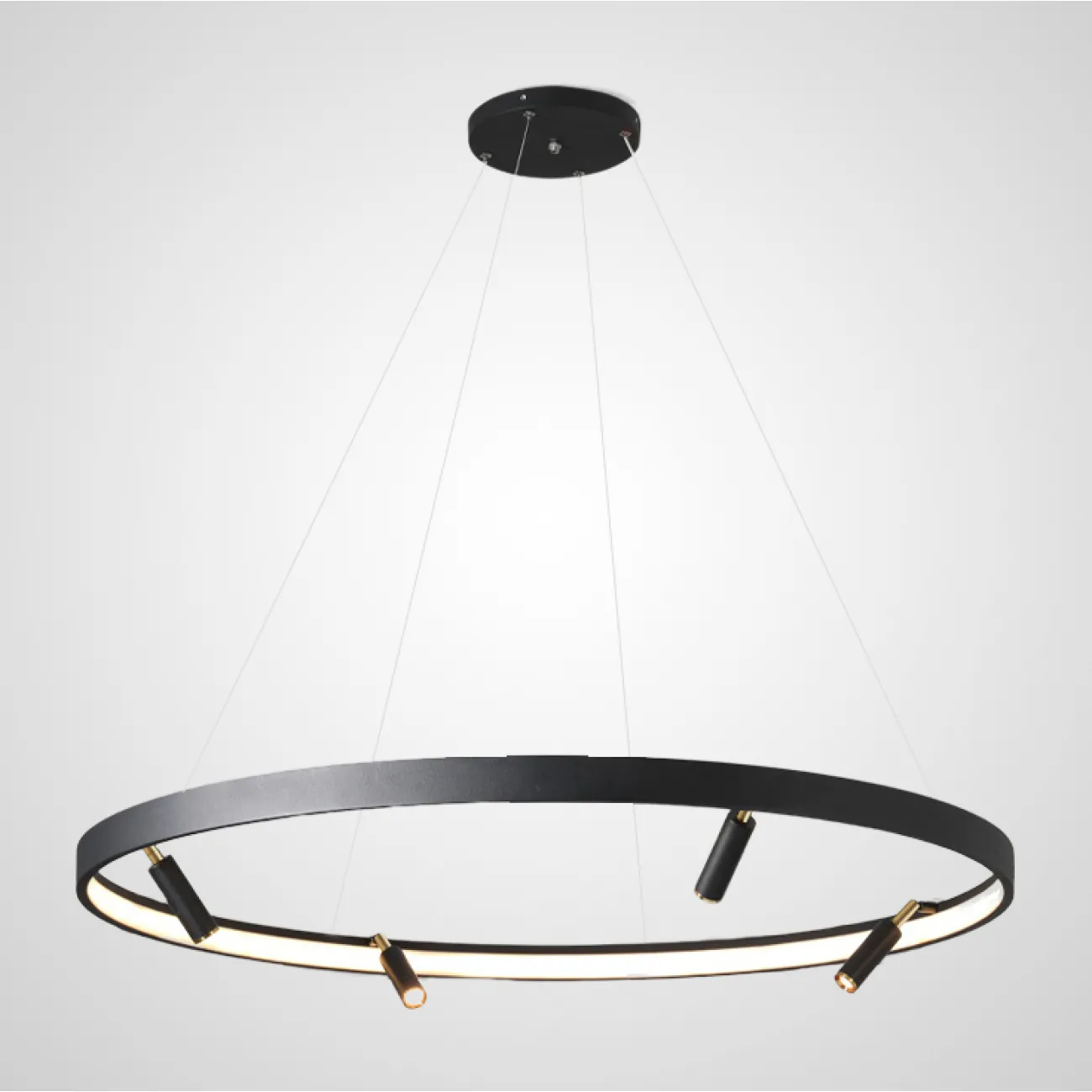 Подвесная люстра RAPID CH D60 Black Brass от ImperiumLoft