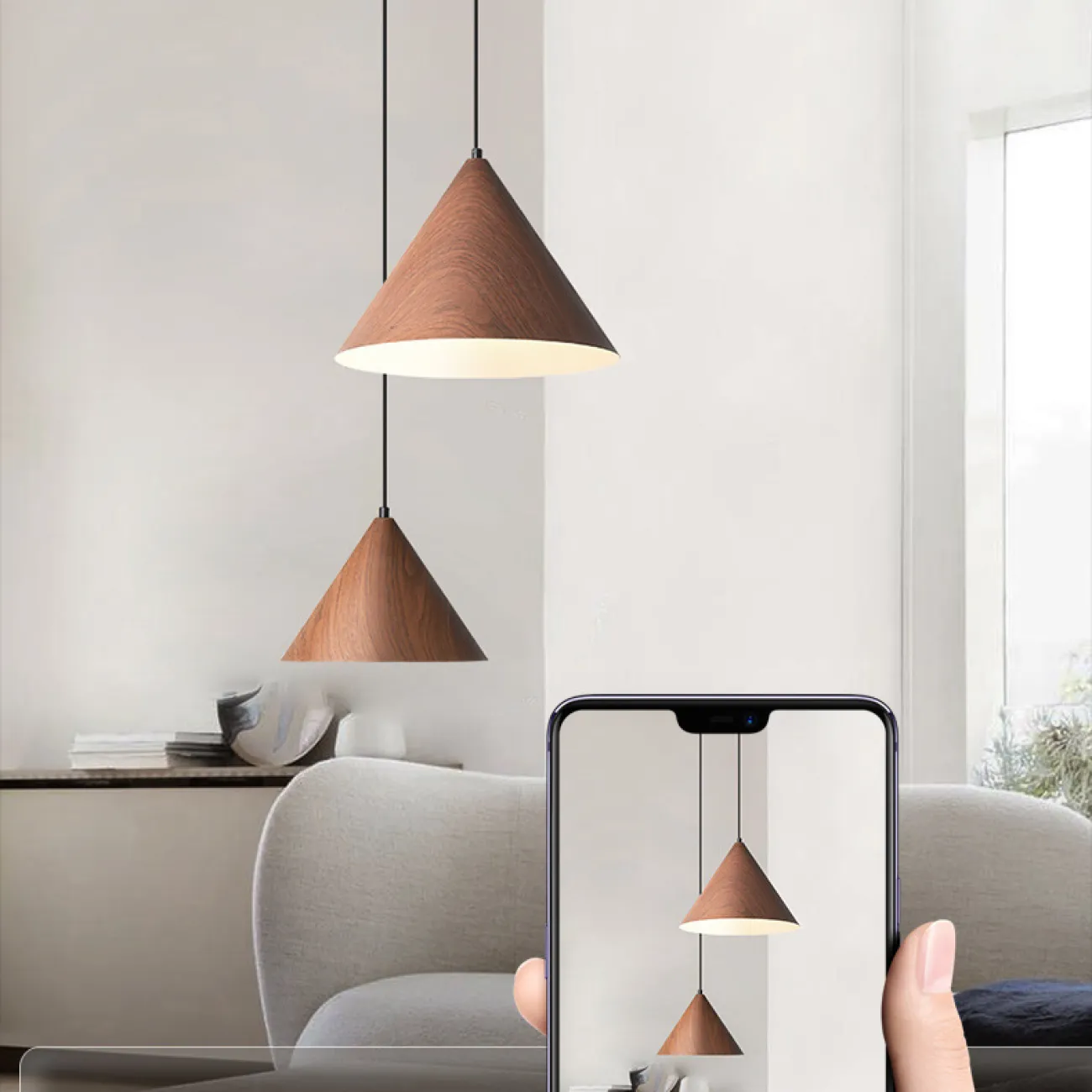 Подвесной светильник NOOMI D25 Light brown от ImperiumLoft Подвесной светильник NOOMI D25 Light brown от ImperiumLoft