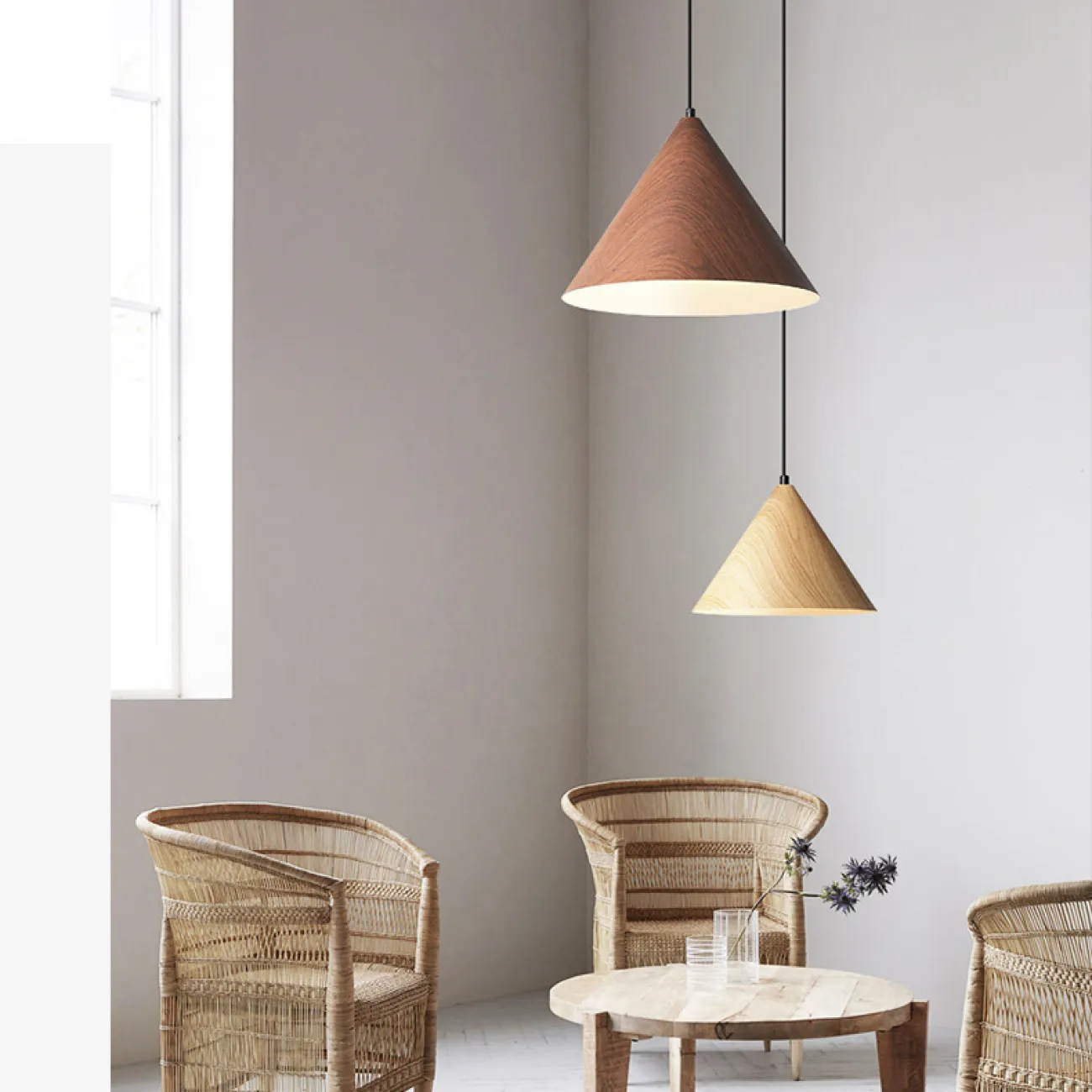 Подвесной светильник NOOMI D32 Light brown от ImperiumLoft