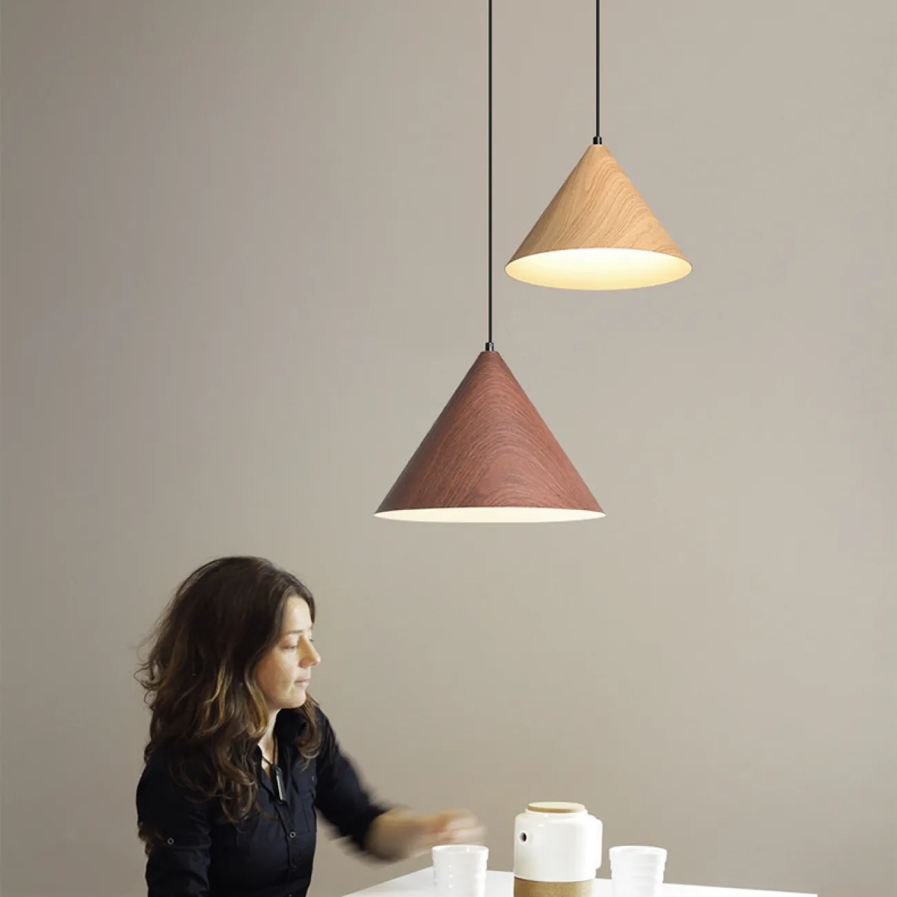 Подвесной светильник NOOMI D32 Light brown от ImperiumLoft