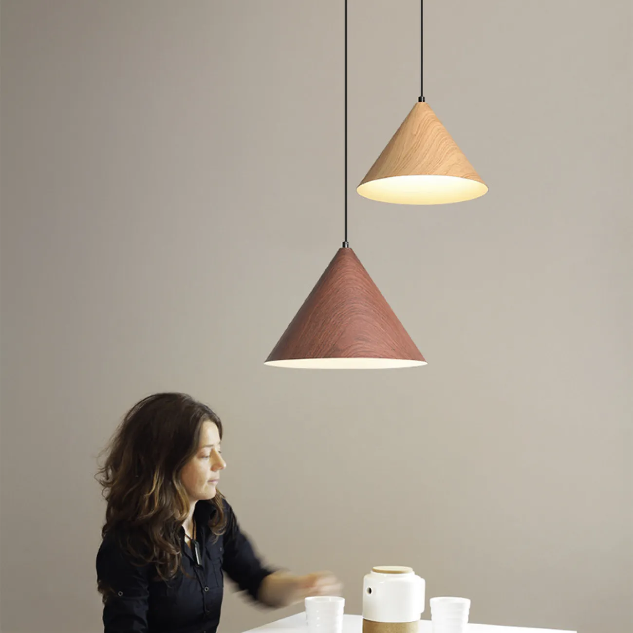 Подвесной светильник NOOMI D25 Light brown от ImperiumLoft Подвесной светильник NOOMI D25 Light brown от ImperiumLoft