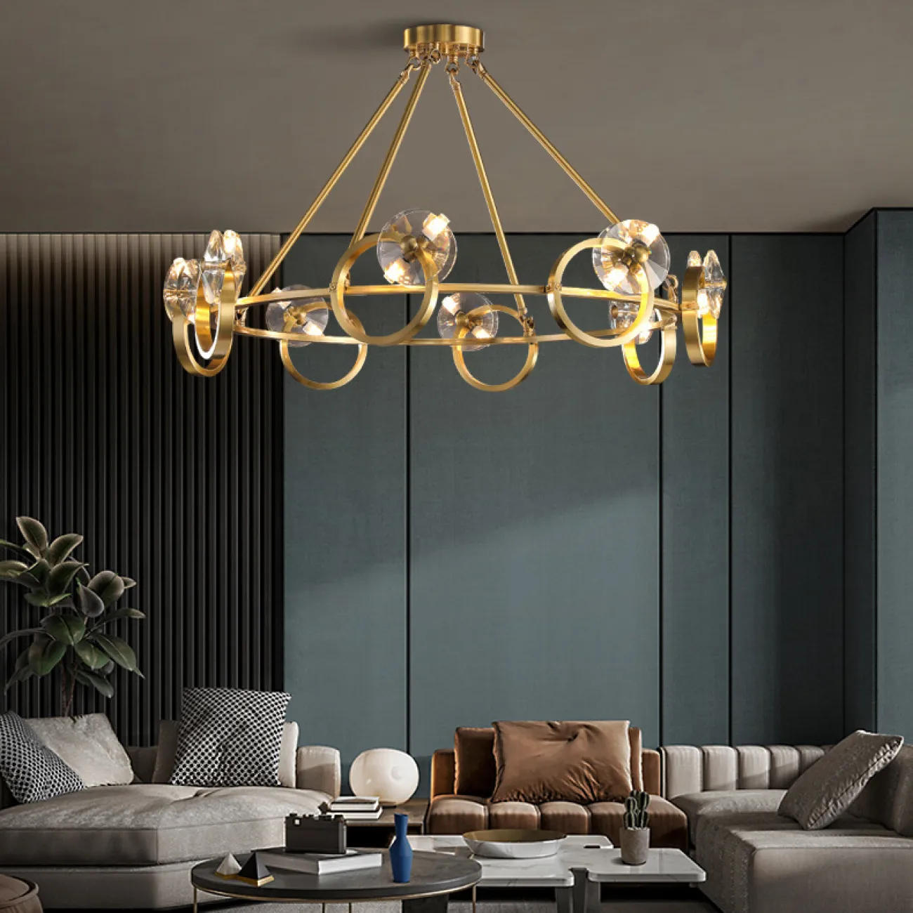 Подвесная люстра ADONICA CH D60 от ImperiumLoft