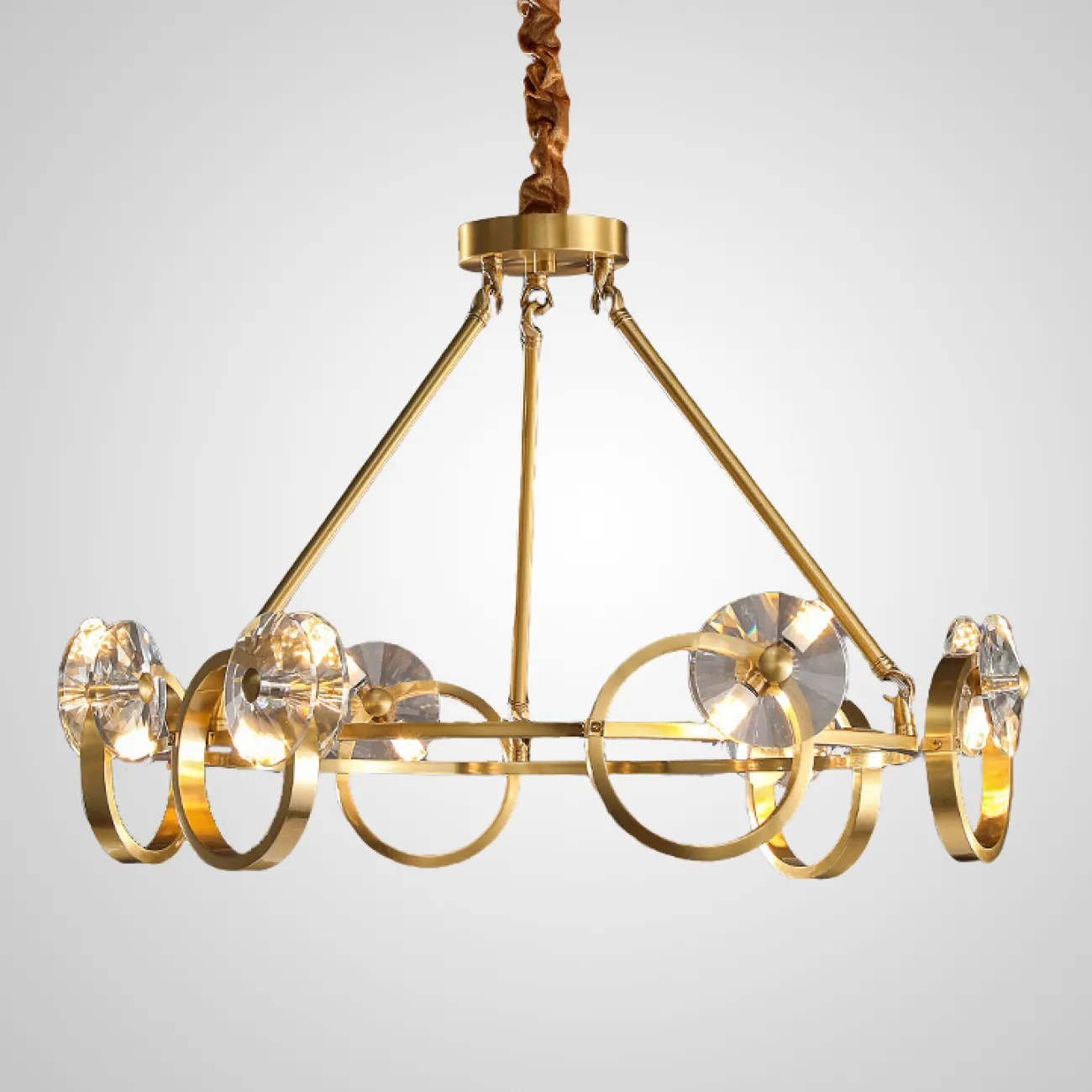 Подвесная люстра ADONICA CH D85 от ImperiumLoft Подвесная люстра ADONICA CH D85 от ImperiumLoft