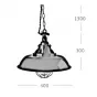 Люстра Plate Cage Retro Color Light от LaLume