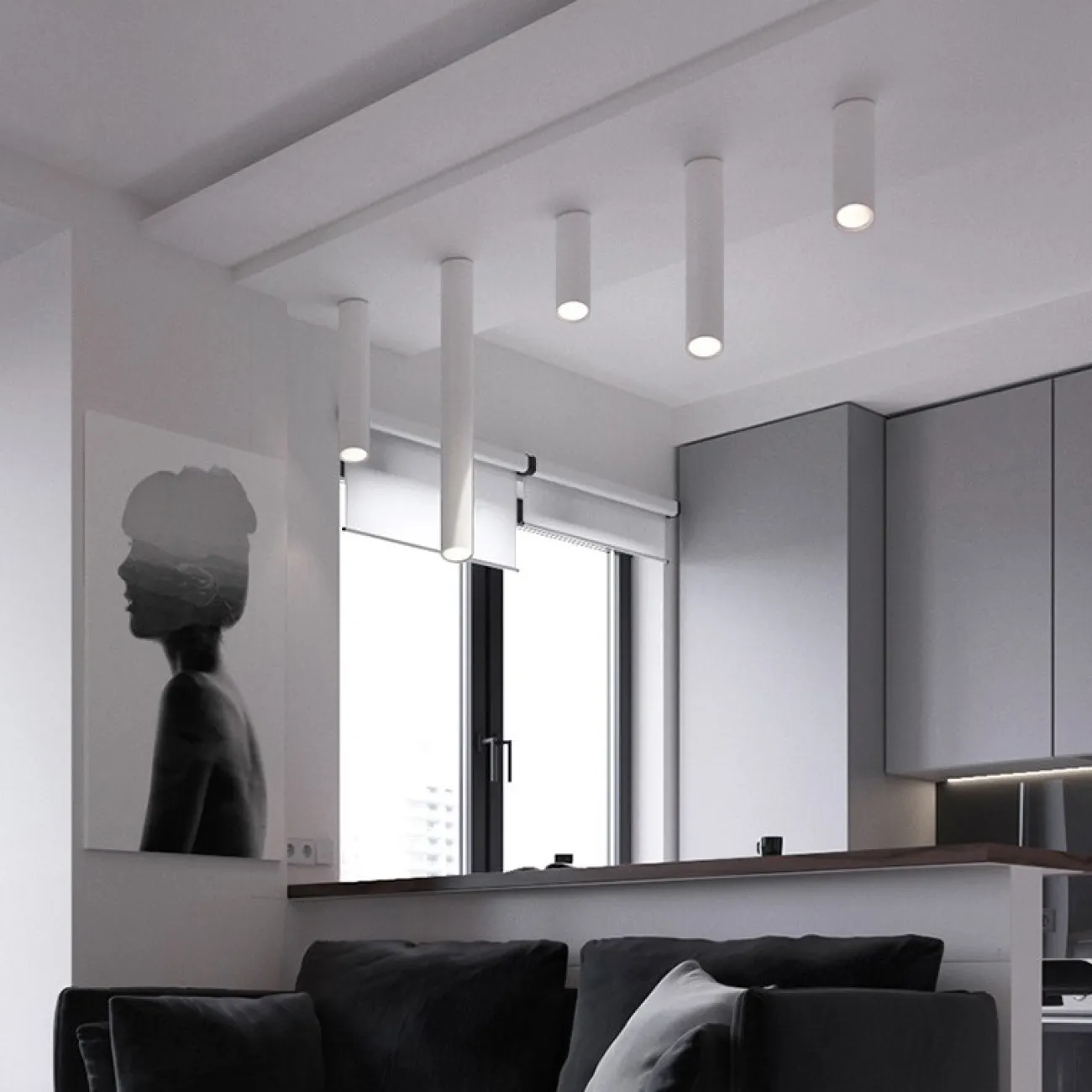 Потолочный светильник LINE от ImperiumLoft