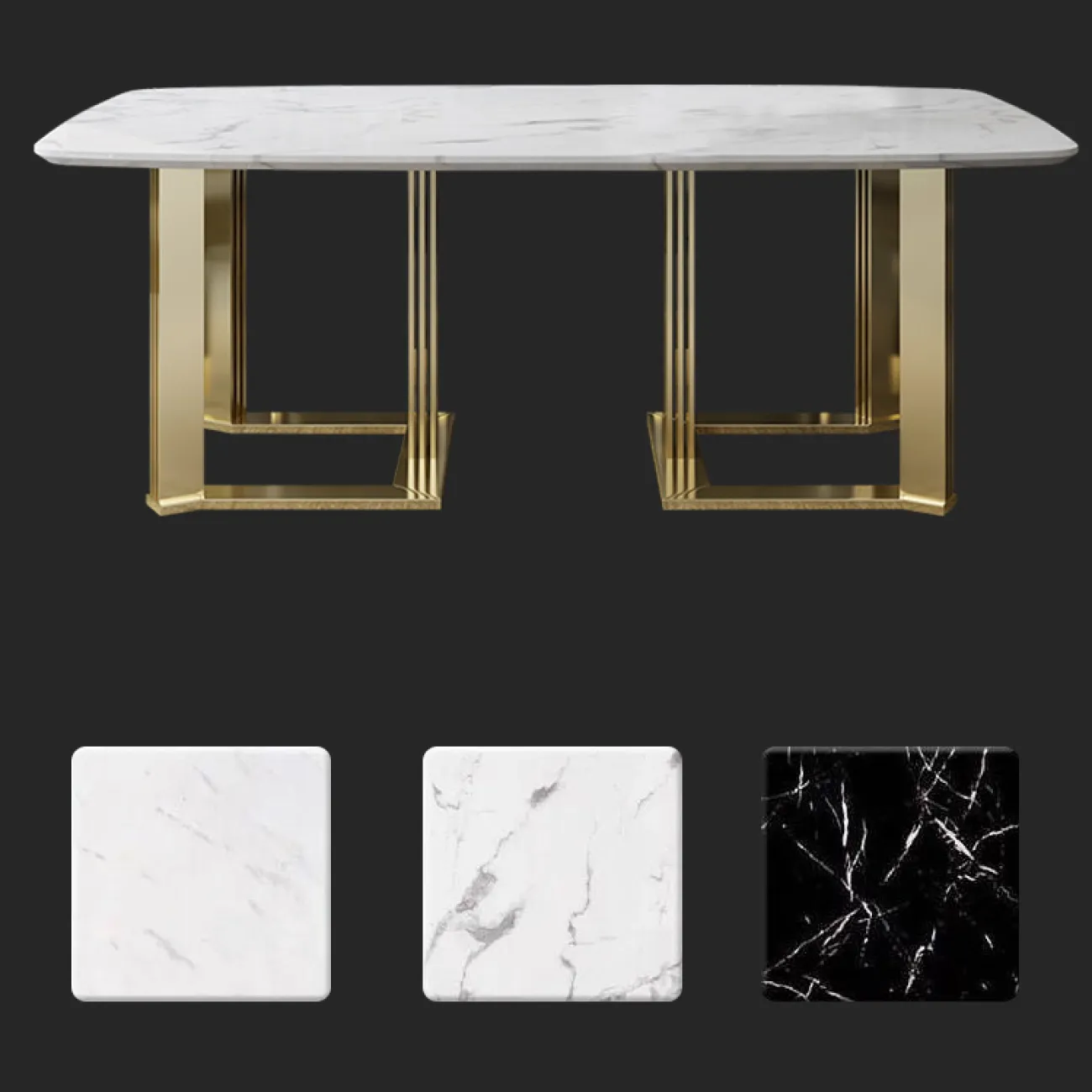 Дизайнерский обеденный стол LaLume-AZ00275 Дизайнерский обеденный стол LaLume-AZ00275