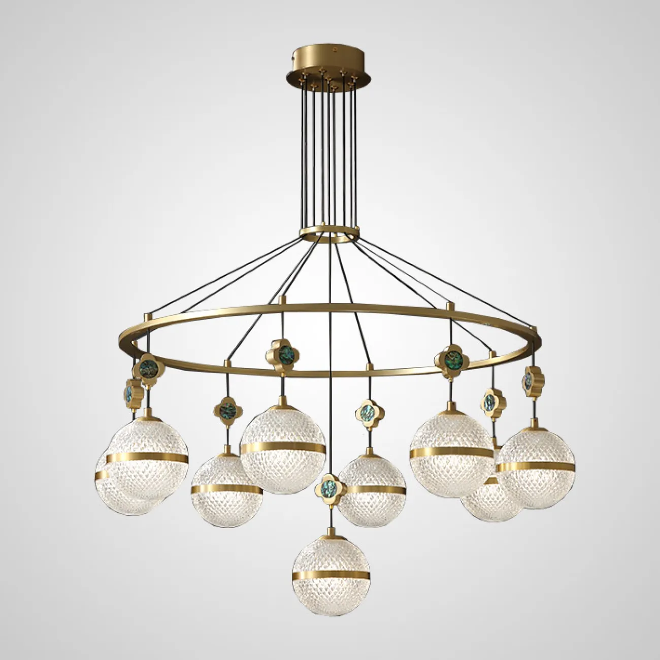 Подвесная люстра LUARA CH L11 от ImperiumLoft