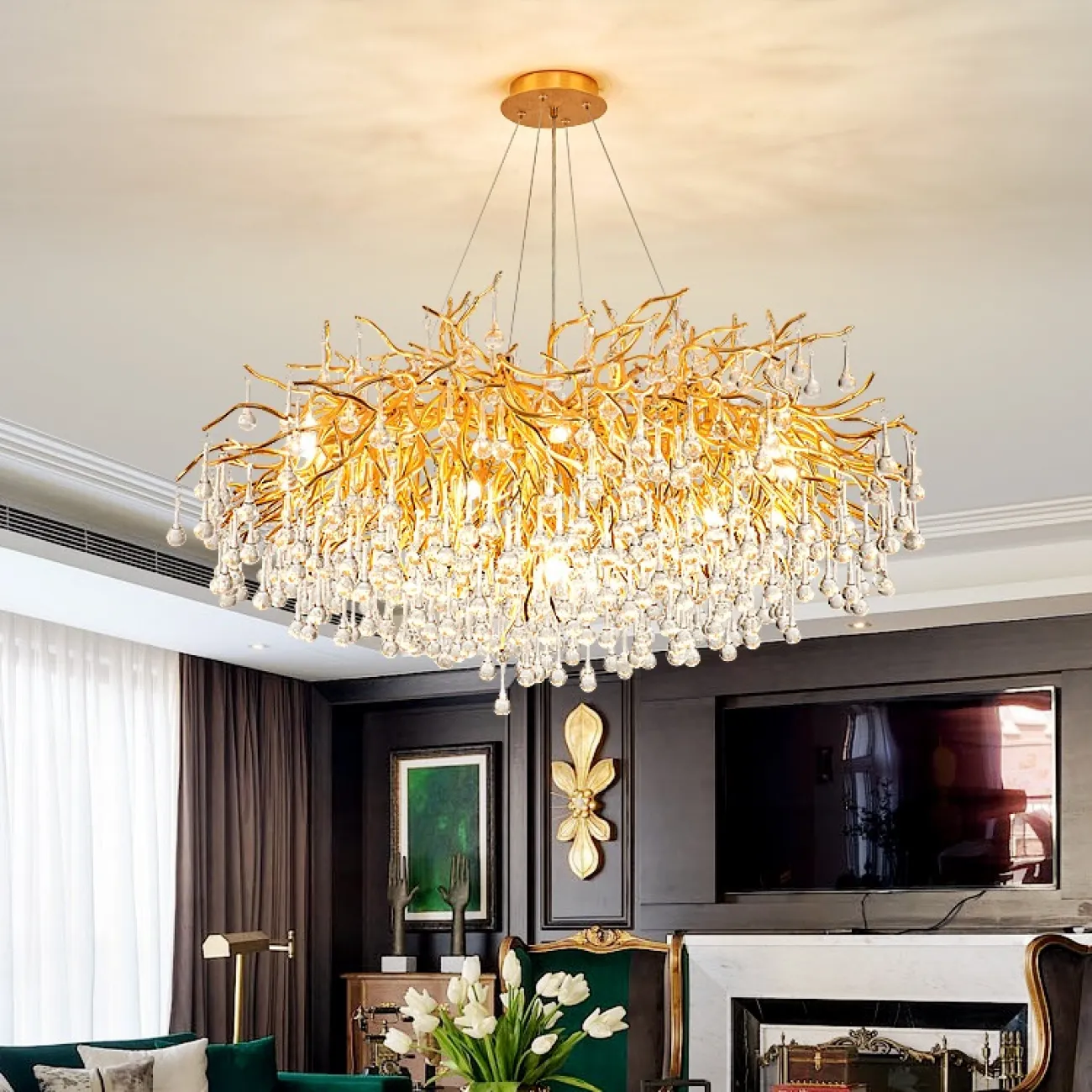 Подвесная люстра MARIAN B L180 от ImperiumLoft