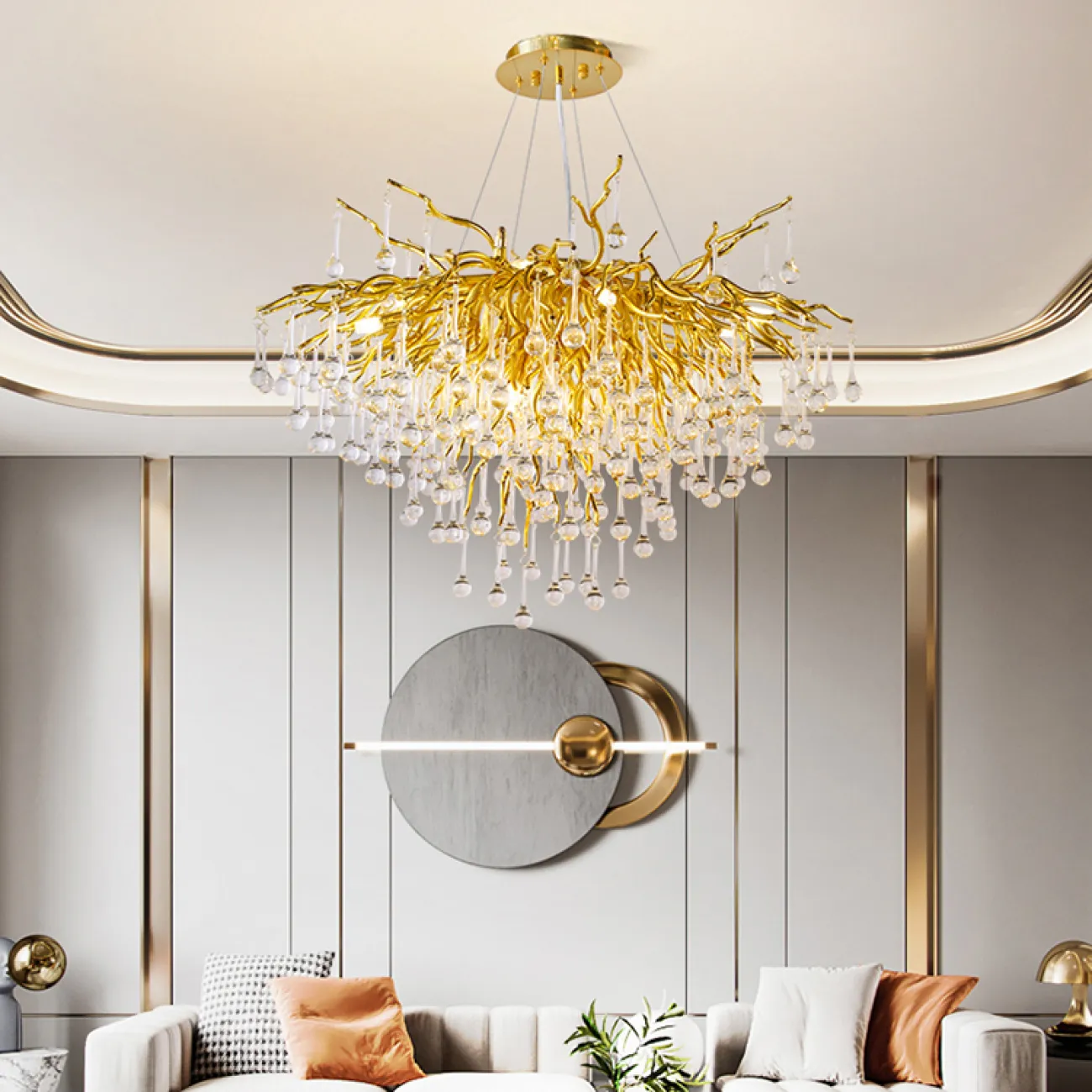 Подвесная люстра MARIAN B L180 от ImperiumLoft