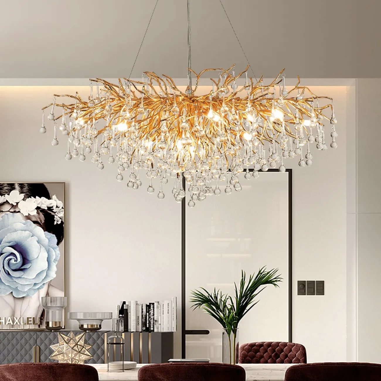 Подвесная люстра MARIAN B L180 от ImperiumLoft