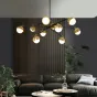 Потолочная люстра KENDALL L6 Black Gold от ImperiumLoft