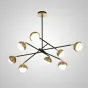 Потолочная люстра KENDALL L6 Black Gold от ImperiumLoft