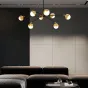 Потолочная люстра KENDALL L6 Black Gold от ImperiumLoft