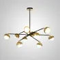 Потолочная люстра KENDALL L6 Black Gold от ImperiumLoft