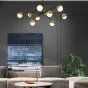 Потолочная люстра KENDALL L6 Black Gold от ImperiumLoft
