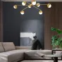Потолочная люстра KENDALL L6 Black Gold от ImperiumLoft