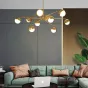 Потолочная люстра KENDALL L6 Black Gold от ImperiumLoft
