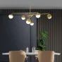Потолочная люстра KENDALL L6 Black Gold от ImperiumLoft