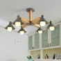 Люстра на штанге HORN B D68 Green от ImperiumLoft