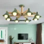 Люстра на штанге HORN B D68 Green от ImperiumLoft