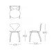 Стул Cherner Side Chair designed by Norman Cherner		 in 1958