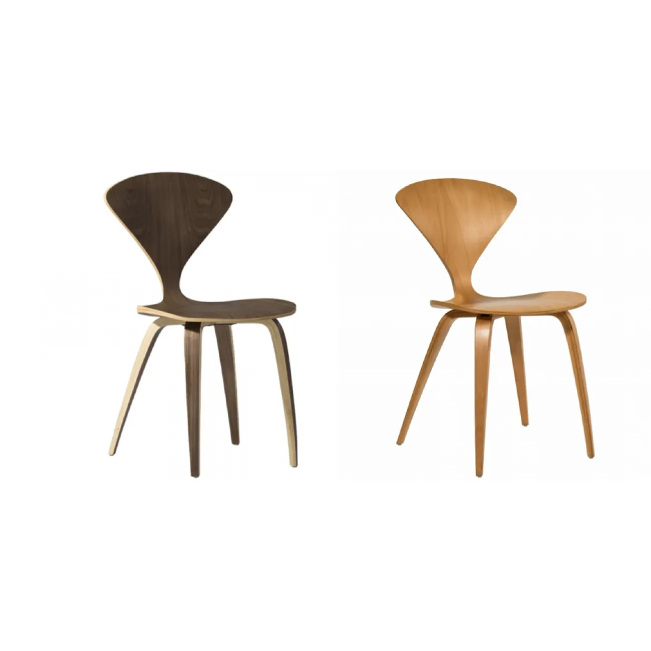 Стул Cherner Side Chair designed by Norman Cherner		 in 1958 от LaLume