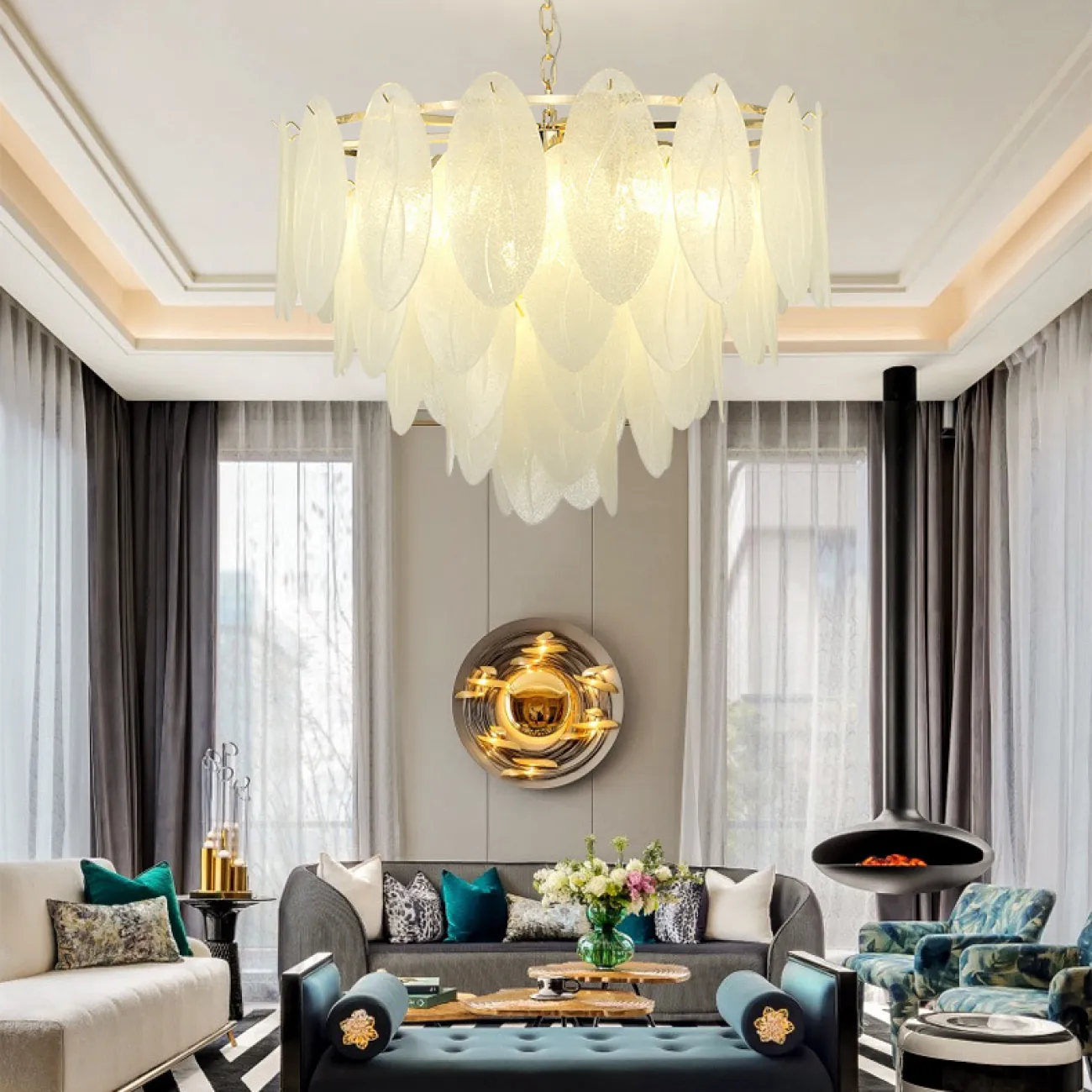 Подвесная люстра ISIDORA D80 от ImperiumLoft
