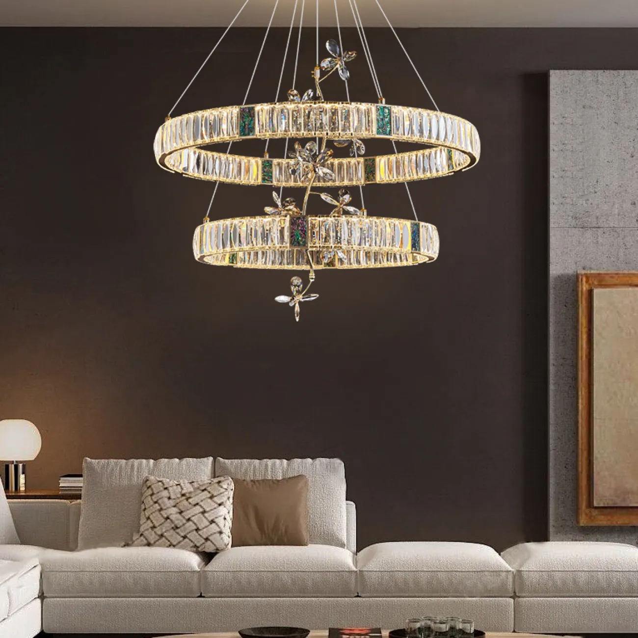 Подвесная люстра FIOLA LUX D60 D80 от ImperiumLoft