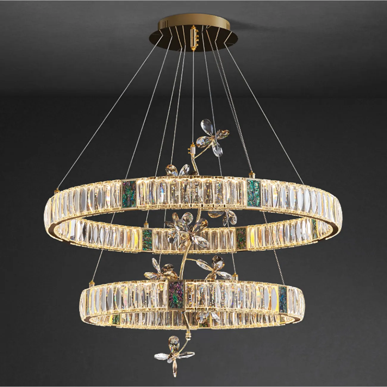 Подвесная люстра FIOLA LUX D80 от ImperiumLoft