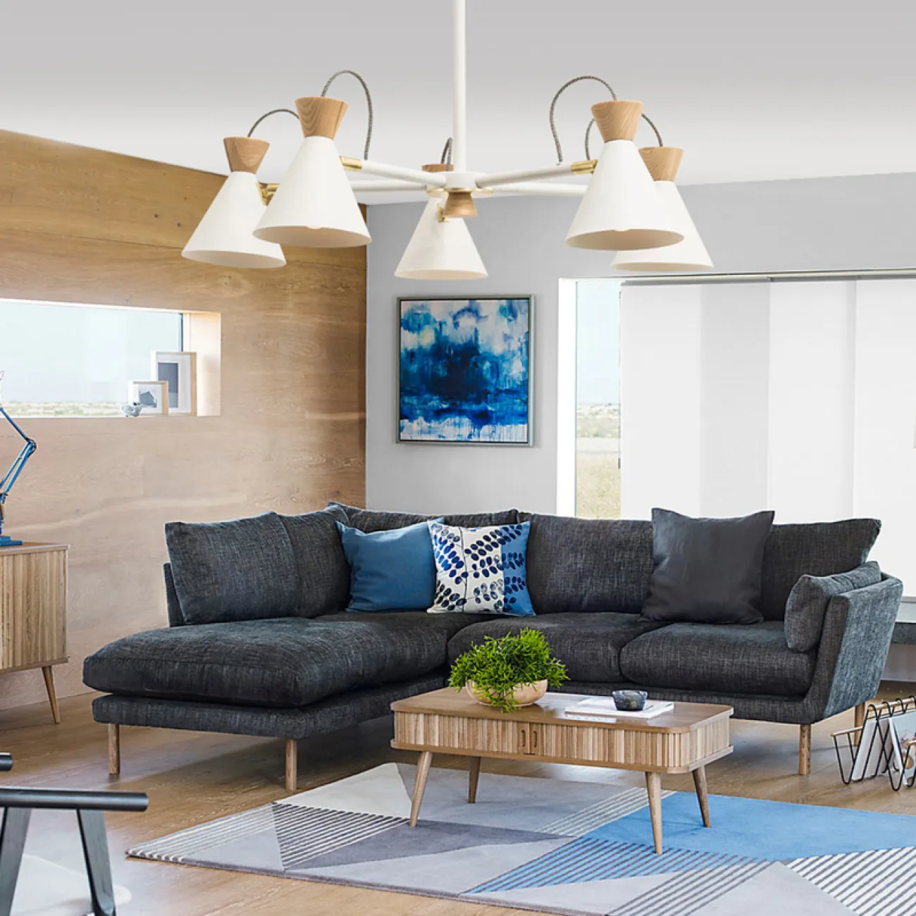 Люстра на штанге SINDRE D75 White от ImperiumLoft Люстра на штанге SINDRE D75 White от ImperiumLoft