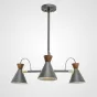 Люстра на штанге SINDRE D75 Grey от ImperiumLoft