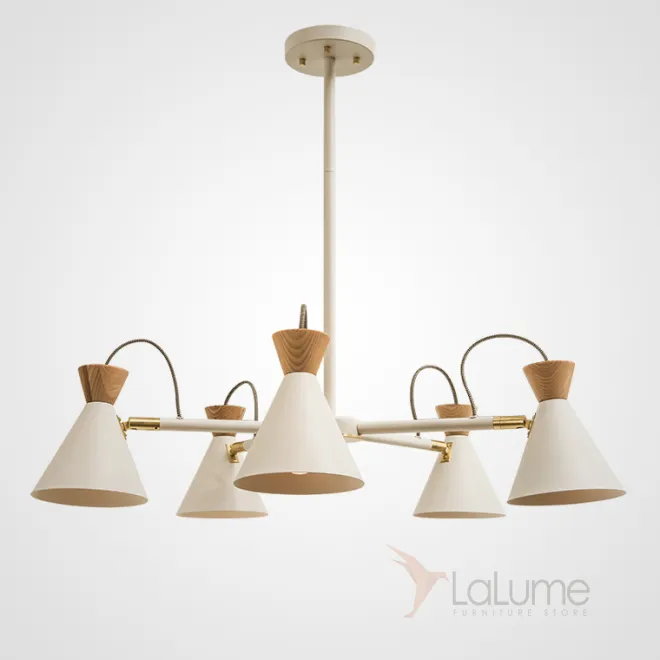 Люстра на штанге SINDRE D83 White от ImperiumLoft