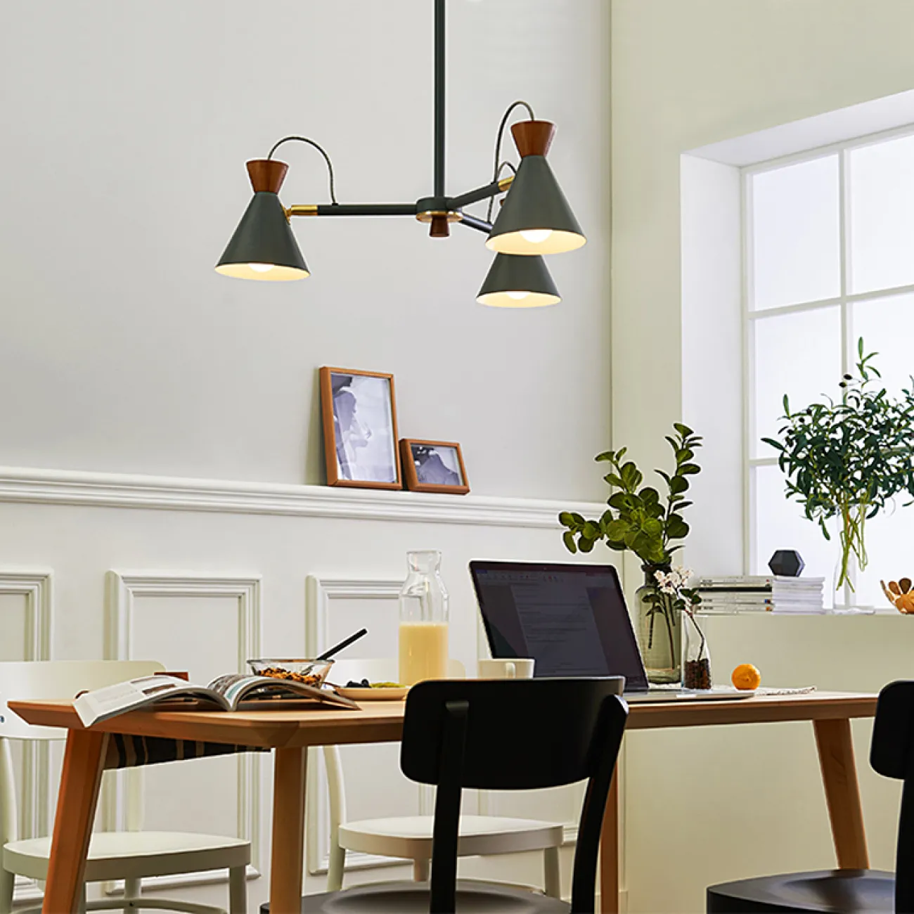 Люстра на штанге SINDRE D75 White от ImperiumLoft Люстра на штанге SINDRE D75 White от ImperiumLoft