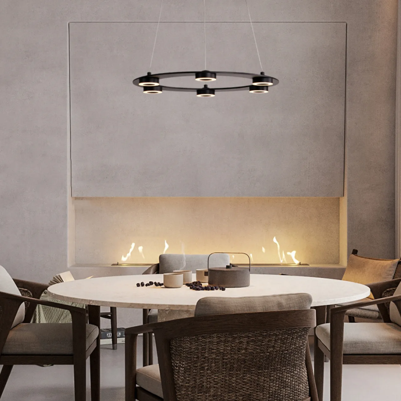 Подвесная люстра HOLLAND D45 3000К от ImperiumLoft