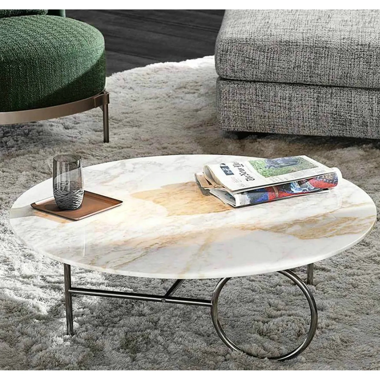 Дизайнерский журнальный столик LaLume-AP00248 Дизайнерский журнальный столик LaLume-AP00248