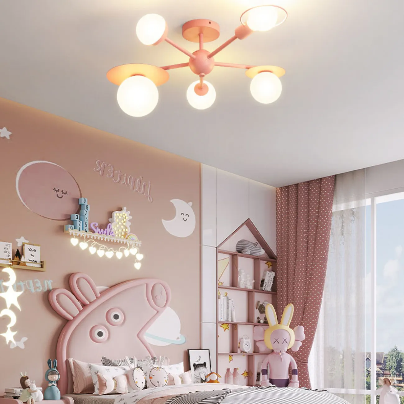 Потолочная люстра HENDY Multicolor от ImperiumLoft