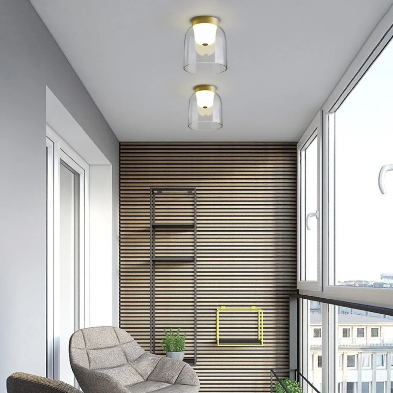 Потолочный светильник CLARITY от ImperiumLoft