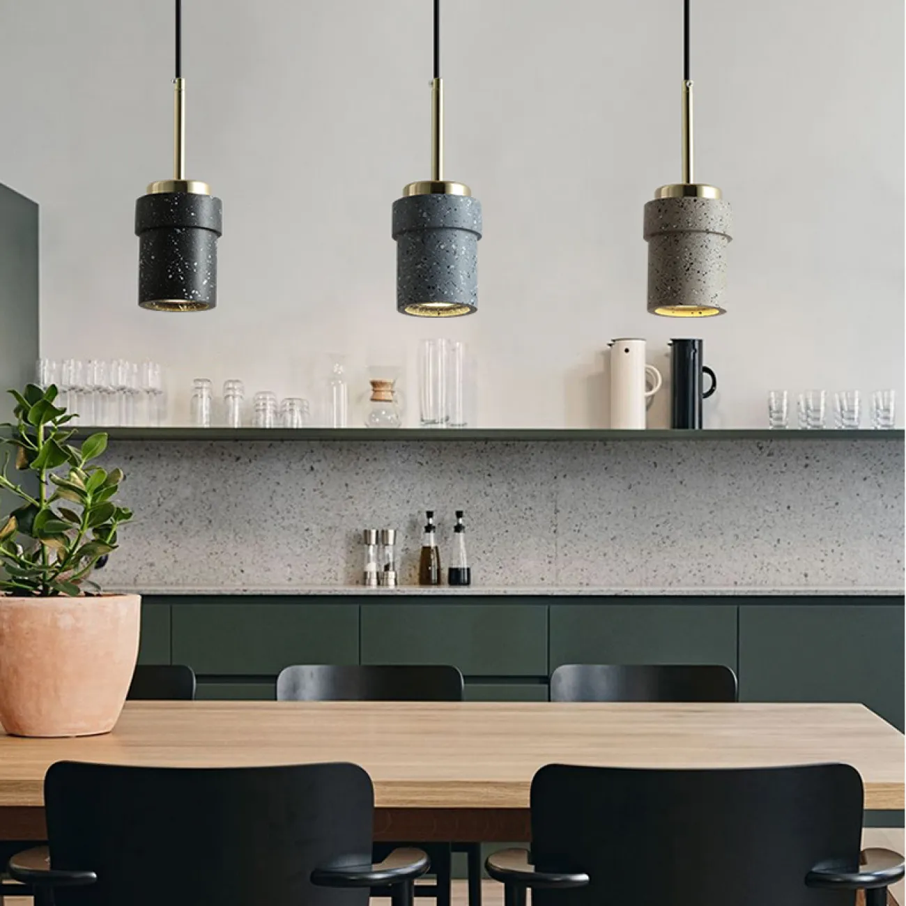 Подвесной светильник JERKEN Grey от ImperiumLoft
