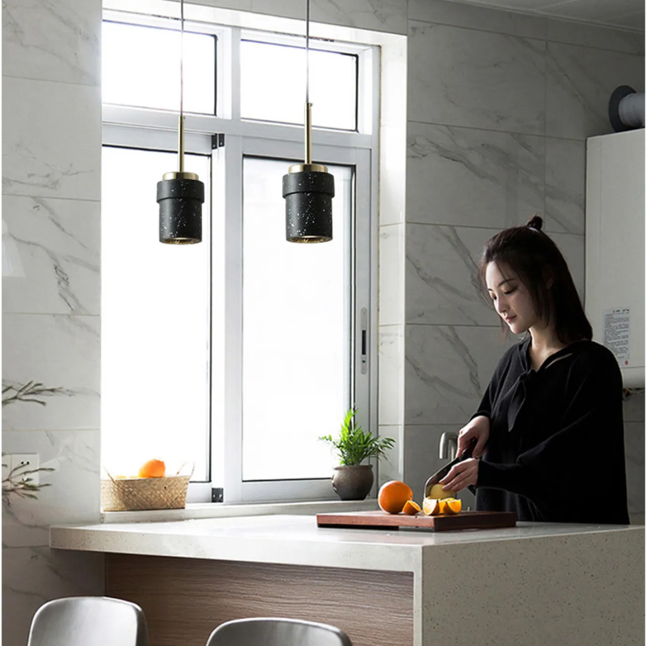 Подвесной светильник JERKEN Grey от ImperiumLoft